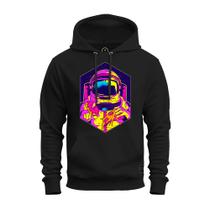 Moletom Canguru Premium Estampado Algodão Astronauta Comilão