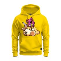 Moletom Canguru Premium Unissex Estampado Urso Pose