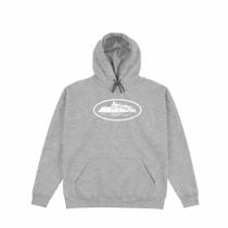 Moletom Canguru Preto Unissex Estampado Alcatraz Cortez Streetwear Capuz Bolso Moda Urbana