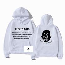Moletom Canguru Racionais Jesus Chorou Palhaço Blusa Unissex Moletom Canguru Racionais Jesus Chorou Palhaço Blusa Unissex