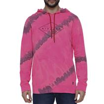 Moletom Canguru Rip Curl Medina Tie Dye Vermelho