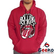 Moletom Canguru The Rolling Stones Rock Geeko