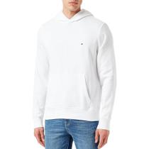 Moletom Canguru Tommy Hilfiger Flag Logo Hoody Branco