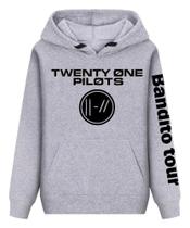 Moletom Canguru Twenty One Pilots Blusa Bandito Tour Moletom Canguru Twenty One Pilots Blusa Bandito Tour