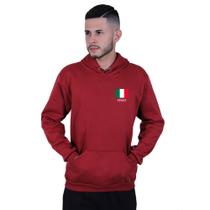 Moletom Canguru Unissex Italy País Itália