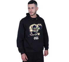 Moletom Canguru Unissex Jiu Jitsu Oss Gorila