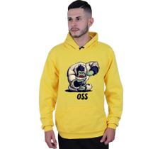 Moletom Canguru Unissex Jiu Jitsu Oss Gorila