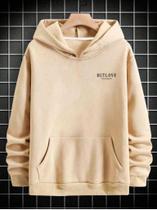 Moletom Canguru Unissex Masculino e Feminino Flanelado Blusa de Frio No Money E But Love
