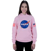 Moletom Canguru Unissex Moda Geek Nerd Nasa U.S.A