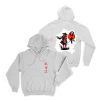 Moletom Canguru Unissex Samurai Armadura Yoroi Blusa Streetwear algodão flanelado Moletom Canguru Unissex Samurai Armadura Yoroi Blusa Streetwear algodão flanelado