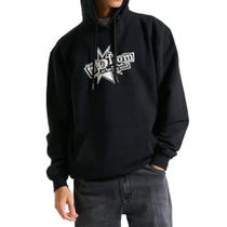 Moletom Canguru Volcom Ent Preto Moletom Canguru Volcom Ent Preto