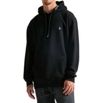 Moletom Canguru Volcom Single Stone Preto