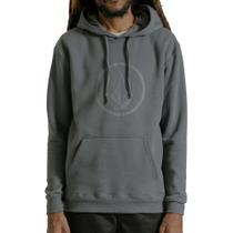 Moletom Canguru Volcom Volstoned Grafite Moletom Canguru Volcom Volstoned Grafite