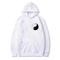 Moletom Canguru - yin yang (Gato)