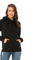 Moletom Canguru Zuup Supernice Preto