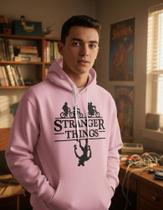 Moletom Capuz Canguru Stranger Things Mike Demogorgon -