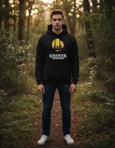 Moletom Capuz Canguru Stranger Things Unissex Premium -
