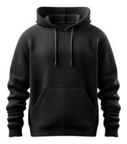 Moletom Capuz Unissex Algodão Flanelado Premium