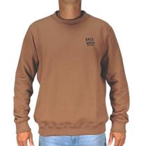 Moletom Careca Back Wash MC26002 Marrom Moletom Careca Back Wash MC26002 Marrom
