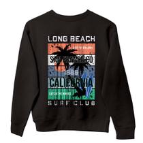 Moletom Careca Estampa San Francisco California Praia Jaqueta Fechada Sem Bolso Otima Qualidade