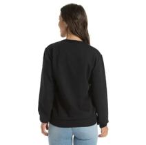 Moletom Careca Gola Redonda Feminino Blusa De Frio