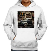 Moletom Carro clássico na cidade - Foca na Moda