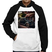 Moletom Carro vintage na cidade - Foca na Moda Moletom Carro vintage na cidade - Foca na Moda