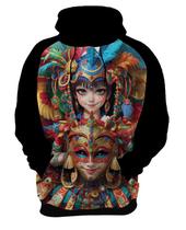 Moletom Casaco Abadá Estampa Carnaval Festa Brasil Samba 19 Moletom Casaco Abadá Estampa Carnaval Festa Brasil Samba 19