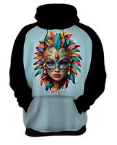 Moletom Casaco Abadá Estampa Carnaval Festa Brasil Samba 7