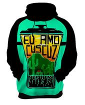 Moletom Casaco Amo o Nordeste Sertão Cangaço Frases HD 13