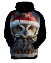 Moletom Casaco Animais Corujas Misticas Aves Noturnas HD 21