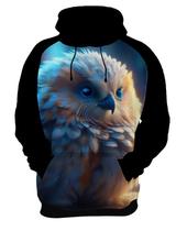 Moletom Casaco Animais Corujas Misticas Aves Noturnas HD 5