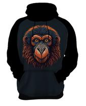Moletom Casaco Babuino Macaco Gorila Face Animais Selva 3 Moletom Casaco Babuino Macaco Gorila Face Animais Selva 3