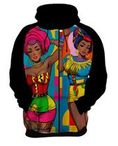 Moletom Casaco Blusa Africa PopArt Mu.lher Africana Arte 4