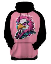 Moletom Casaco Blusa Animais Cyberpunk Águia Falcão HD 1 Moletom Casaco Blusa Animais Cyberpunk Águia Falcão HD 1