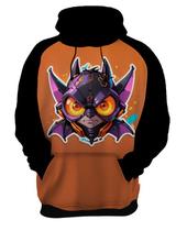 Moletom Casaco Blusa Animais Cyberpunk Morcegos Vampiro