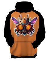 Moletom Casaco Blusa Animais Cyberpunk Mosca Mosquito Moletom Casaco Blusa Animais Cyberpunk Mosca Mosquito