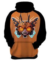 Moletom Casaco Blusa Animais Cyberpunk Mosquito Libelula Moletom Casaco Blusa Animais Cyberpunk Mosquito Libelula