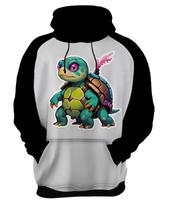 Moletom Casaco Blusa Animais Cyberpunk Tartarugas Réptel 2