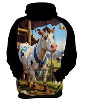 Moletom Casaco Blusa Animais da Fazenda Vaquinhas HD 1