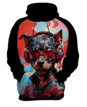 Moletom Casaco Blusa Animais Óculos Cachorro Moderno HD 3 Moletom Casaco Blusa Animais Óculos Cachorro Moderno HD 3