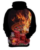 Moletom Casaco Blusa Baralho Poker Roleta Sorte Dados 1