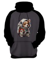 Moletom Casaco Blusa Cachorro Astronauta Cão Lua Marte 3 Moletom Casaco Blusa Cachorro Astronauta Cão Lua Marte 3
