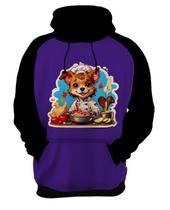 Moletom Casaco Blusa Chefe Cachorro Cozinheiro Cozinha 4