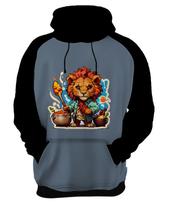 Moletom Casaco Blusa Chefe Leão Cozinheiro Cozinha 1 Moletom Casaco Blusa Chefe Leão Cozinheiro Cozinha 1