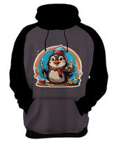 Moletom Casaco Blusa Chefe Pinguim Cozinheiro Cozinha 1