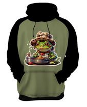 Moletom Casaco Blusa Chefe Sapo Cozinheiro Cozinha 1