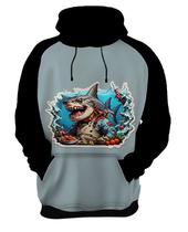 Moletom Casaco Blusa Chefe Tubarão Cozinheiro Cozinha HD 2 Moletom Casaco Blusa Chefe Tubarão Cozinheiro Cozinha HD 2