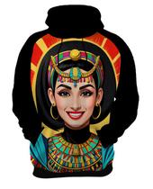 Moletom Casaco Blusa Cleopatra Pop Art Egito Egipcia HD 1