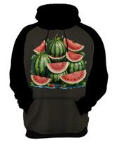 Moletom Casaco Blusa Coleção de Frutas Melancias Melão 2 Moletom Casaco Blusa Coleção de Frutas Melancias Melão 2